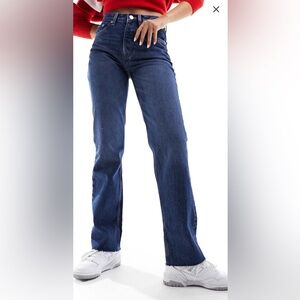 High Waisted Denim Jeans